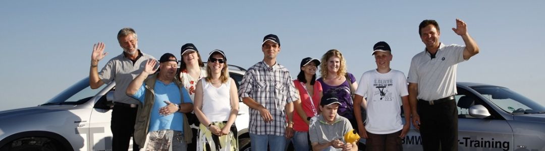 Fahrerlebnis für Blinde und Sehbehinderte am 15.08.2009