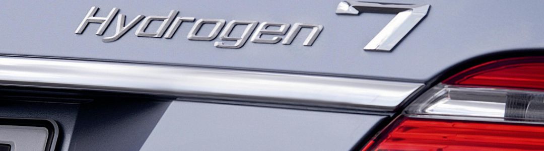 BMW Hydrogen 7 - Schriftzug