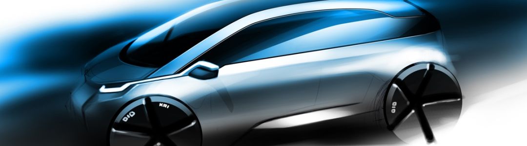 BMW Megacity Vehicle - Zeichnung