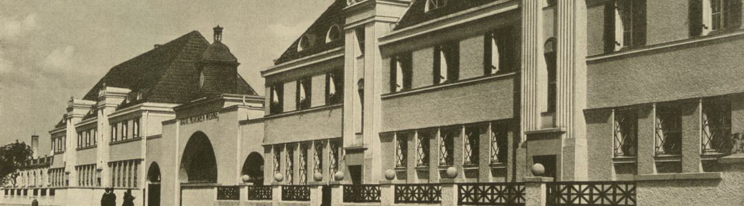 Torgebäude an der Moosacherstrasse im Jahre 1924