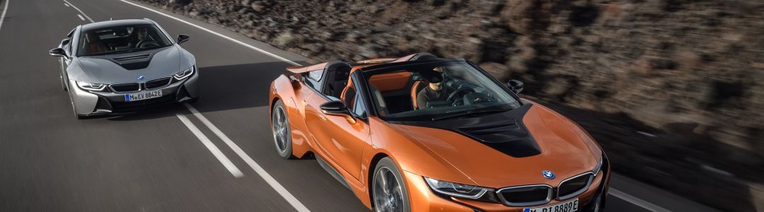 BMW i8 Roadster und i8 Coupé